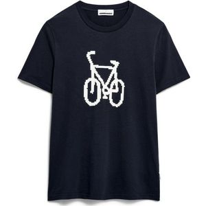 ARMEDANGELS Jaames Fun Bike T-shirt (Heren |blauw)