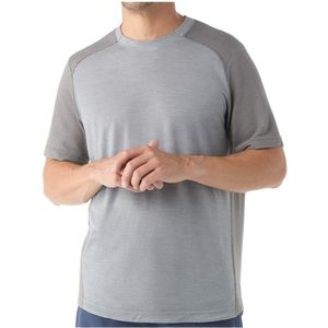 Smartwool Active Mesh Short Sleeve Tee Merinoshirt (Heren |grijs)