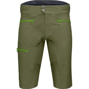 Norrona Fjora Flex1 Mid Weight Shorts Fietsbroek (Heren |olijfgroen)