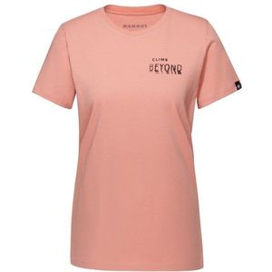 Mammut Womens Massone T-Shirt Dreaming T-shirt (Dames |roze)