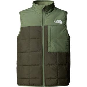 The North Face Boys Reversible Shasta Vest Synthetische bodywarmer (Kinderen |olijfgroen)
