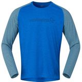Norrona - Fjora Equaliser - Fietsshirt - Blauw - Lange Mouwen