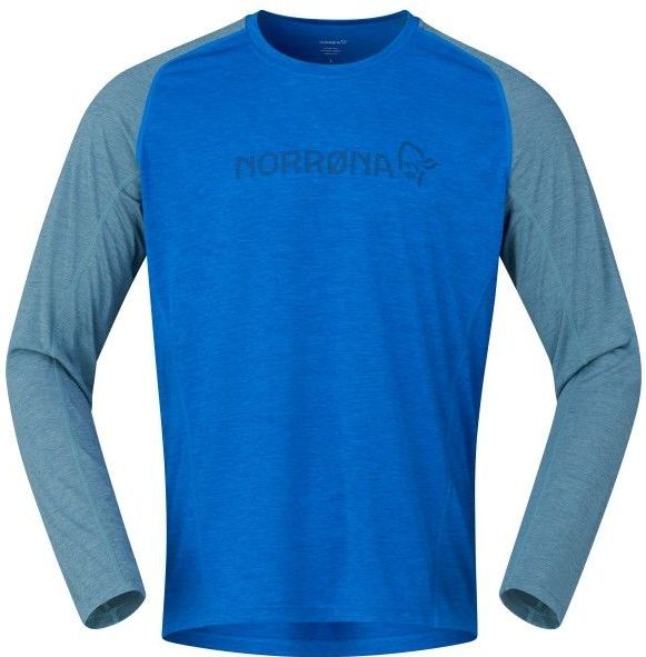 Norrona - Fjora Equaliser - Fietsshirt - Blauw - Lange Mouwen