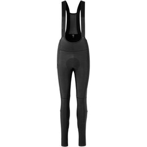 GripGrab Womens PACR Thermal Bib Tights Fietsbroek (Dames |zwart)