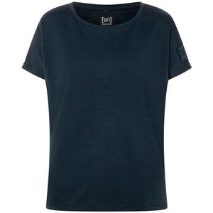 supernatural Womens Cosy Bio Shirt Merinoshirt (Dames |blauw)