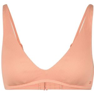 Roxy Womens Rib Love the Oceana V Bikinitop (Dames |roze)