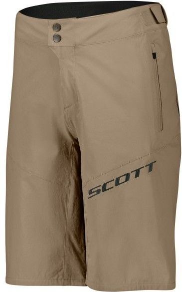 Scott - Shorts Endurance Loose Fit met Pad - Fietsbroek - Beige - DWR-geïmpregneerd