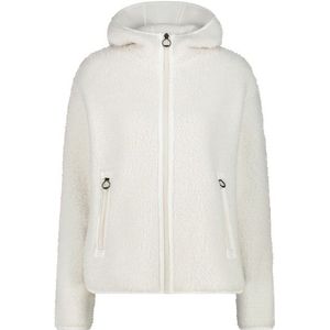 CMP - Jacket Fix Hood - Fleecevest - Wit