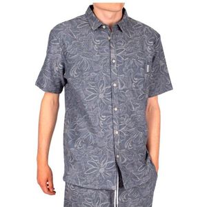 Iriedaily Santo S/S Shirt Overhemd (Heren |grijs)