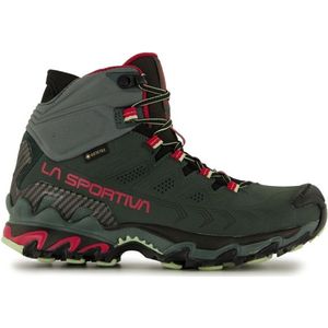 La Sportiva Womens Ultra Raptor II Mid Leather Wide GTX Wandelschoenen (Dames |olijfgroen |waterdicht)