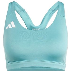 adidas Womens Adizero Essentials Run Medium Support Bra Sportbeha (Dames |turkoois)