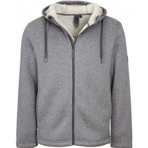 Elkline No Idea Fleecevest (Heren |grijs)