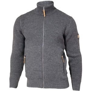 Ivanhoe of Sweden Moritz Full Zip Wollen vest (Heren |grijs)