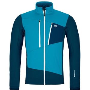 Ortovox Fleece Grid Jacket Fleecevest (Heren |blauw)