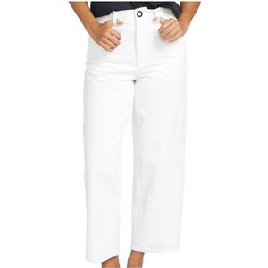 Volcom Womens Weellow Denim Jeans (Dames |wit)