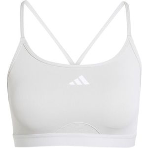 adidas Womens Aeroimpact Light Support Bra Sportbeha (Dames |wit)