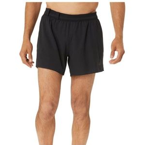 Asics Metarun 5 Short Hardloopshort (Heren |zwart)