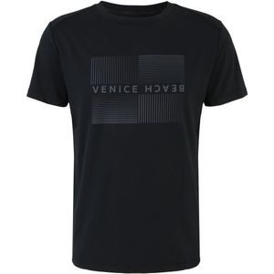 Venice Beach Hayes Drytivity T-Shirt Sportshirt (Heren |zwart)