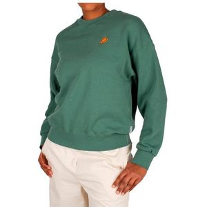 Iriedaily Womens Pizza Love Crew Trui (Dames |groen)