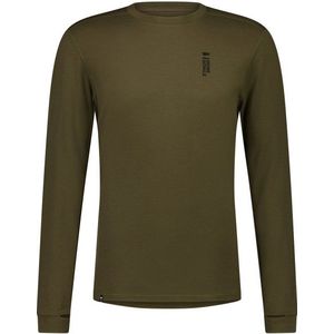 Mons Royale Cascade Merino Flex 200 L/S Merino-ondergoed (Heren |olijfgroen)