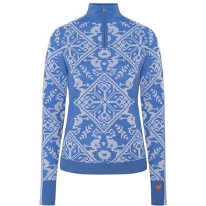Kari Traa - Saga Half Zip - Merino-ondergoed - Blauw