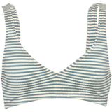 Banana Moon Womens Pulco Monostripe Bikinitop (Dames |grijs)