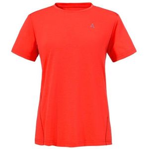 T-shirt - Rood - 100% Polyester - Korte Mouwen - Ronde Hals