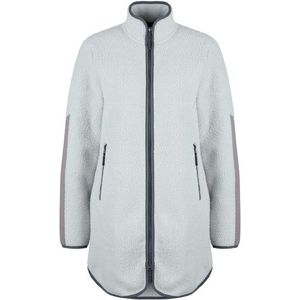 Stoic Womens NorrvikSt Pile Fleece Jacket Long Fleecevest (Dames |grijs)