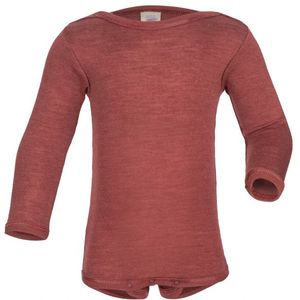 Engel - Baby-Body - Rood - Langarm - Merino-ondergoed