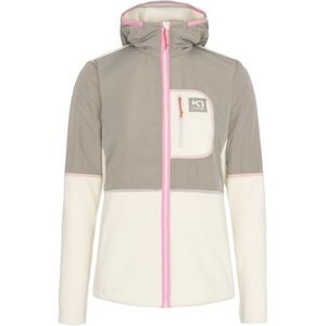 Kari Traa Womens Henriette Hybrid Vrijetijdsjack (Dames |wit/grijs)