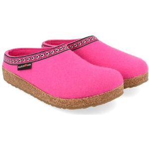 Haflinger Grizzly Franzl Pantoffels (roze)