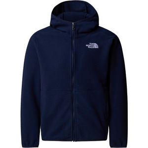 The North Face Teens Glacier Full Zip Hooded Jacket Fleecevest (Kinderen |blauw)