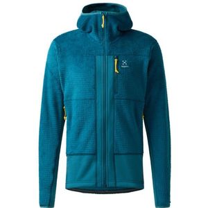 Haglöfs Vassi Mid Hood Fleecevest (Heren |blauw)