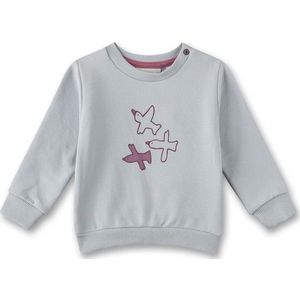 Sanetta Girl Kids Sweatshirt Pure Flower Longsleeve (Kinderen |grijs)