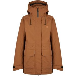 Heber Peak Womens SylvaHe Short Parka Parka (Dames |bruin |waterdicht)