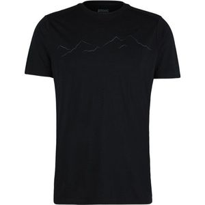 Stoic Merino150 Heladagen T-Shirt Fjäll Merinoshirt (Heren |zwart)