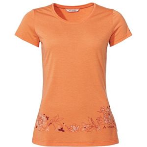 Vaude Womens Skomer Print T-Shirt II Sportshirt (Dames |oranje)