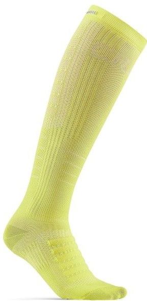 Craft - ADV Dry Compression Sock - Compressiesokken - Geel