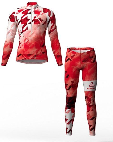 Löffler - Racesuit Worldcup 25 - Kledingset - Wit