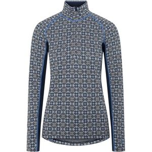 Kari Traa Womens Rose Light Half Zip Merino-ondergoed (Dames |grijs)