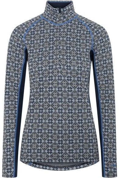 Kari Traa Womens Rose Light Half Zip Merino-ondergoed (Dames |grijs)