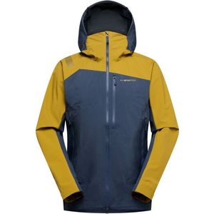 La Sportiva - Merken - Alpine Guide GTX Perfomance Jacket M Night Sky/Savana voor Heren - Maat M - Geel