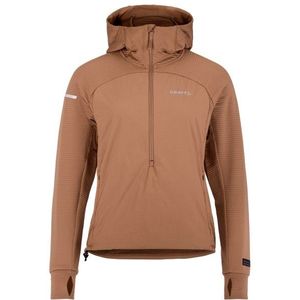 Craft Womens Subz Light Hood Sweater Hardloopjack (Dames |bruin)