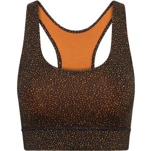Hey Honey Womens Bra Minimal Pumpkin Sportbeha (Dames |bruin)