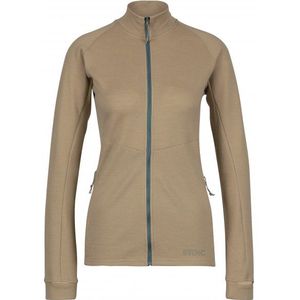 Stoic Womens Merino260 StadjanSt Jacket Merinovest (Dames |beige)