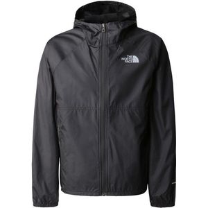 The North Face Boys Never Stop Wind Jacket Windjack (Kinderen |zwart/grijs)