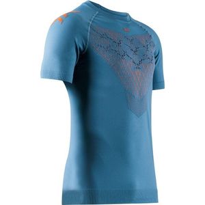 X-Bionic Twyce Run Shirt S/S Hardloopshirt (Heren |blauw)