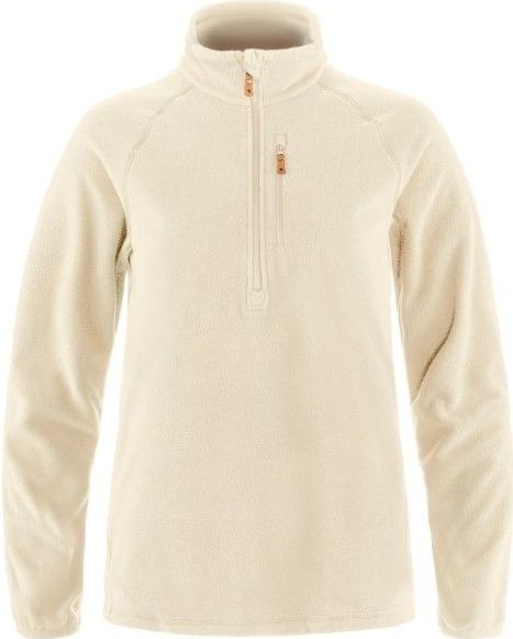 Fjällräven - Övik Lite Fleece Half Zip - Trui - Chalk White