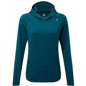 Mountain Equipment Womens Glace Hooded Top Hoodie (Dames |blauw)