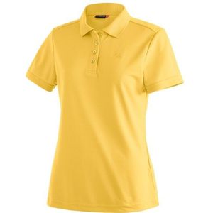 Maier Sports Womens Ulrike Poloshirt (Dames |geel)